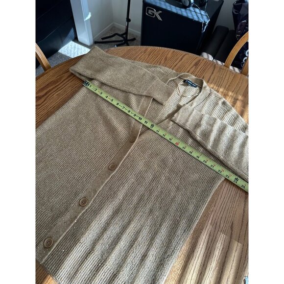 INC International Concepts Women's Sequined Long Button Up Cardigan Size L - Picture 9 of 14
